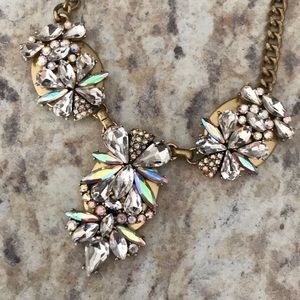 J. Crew Iridescent Statement Necklace
